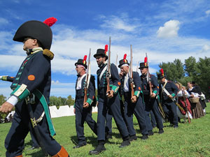 IX Festa Reviu els Setges Napole&ograve;nics de Girona. Finalitzaci&oacute; de la recreaci&oacute; a les Ribes del Ter