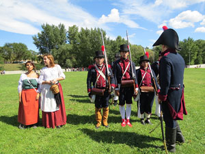 IX Festa Reviu els Setges Napole&ograve;nics de Girona. Finalitzaci&oacute; de la recreaci&oacute; a les Ribes del Ter