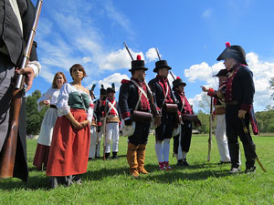 IX Festa Reviu els Setges Napole&ograve;nics de Girona. Finalitzaci&oacute; de la recreaci&oacute; a les Ribes del Ter