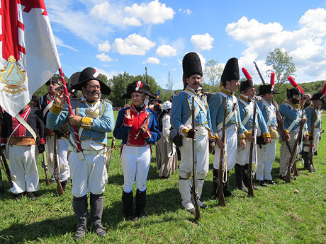 IX Festa Reviu els Setges Napole&ograve;nics de Girona. Finalitzaci&oacute; de la recreaci&oacute; a les Ribes del Ter