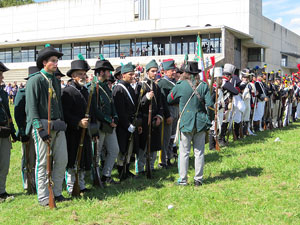 IX Festa Reviu els Setges Napole&ograve;nics de Girona. Finalitzaci&oacute; de la recreaci&oacute; a les Ribes del Ter