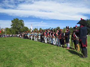 IX Festa Reviu els Setges Napole&ograve;nics de Girona. Finalitzaci&oacute; de la recreaci&oacute; a les Ribes del Ter