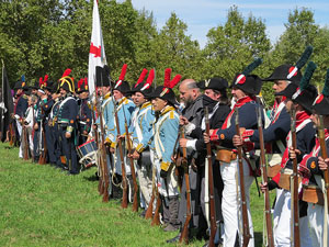 IX Festa Reviu els Setges Napole&ograve;nics de Girona. Finalitzaci&oacute; de la recreaci&oacute; a les Ribes del Ter
