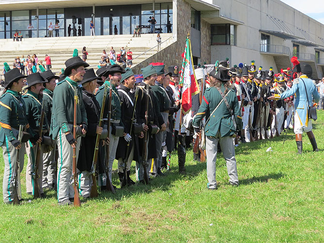 IX Festa Reviu els Setges Napole&ograve;nics de Girona. Finalitzaci&oacute; de la recreaci&oacute; a les Ribes del Ter