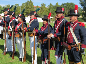 IX Festa Reviu els Setges Napole&ograve;nics de Girona. Finalitzaci&oacute; de la recreaci&oacute; a les Ribes del Ter