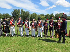 IX Festa Reviu els Setges Napole&ograve;nics de Girona. Finalitzaci&oacute; de la recreaci&oacute; a les Ribes del Ter