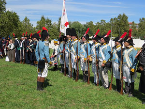 IX Festa Reviu els Setges Napole&ograve;nics de Girona. Finalitzaci&oacute; de la recreaci&oacute; a les Ribes del Ter