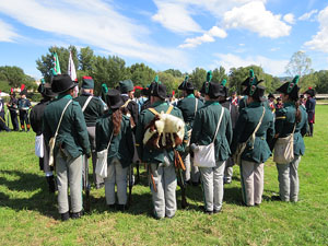 IX Festa Reviu els Setges Napole&ograve;nics de Girona. Finalitzaci&oacute; de la recreaci&oacute; a les Ribes del Ter