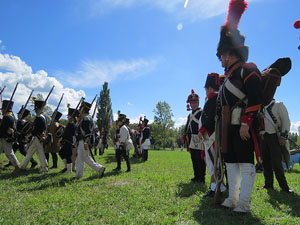 IX Festa Reviu els Setges Napole&ograve;nics de Girona. Finalitzaci&oacute; de la recreaci&oacute; a les Ribes del Ter