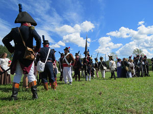 IX Festa Reviu els Setges Napole&ograve;nics de Girona. Finalitzaci&oacute; de la recreaci&oacute; a les Ribes del Ter