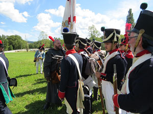 IX Festa Reviu els Setges Napole&ograve;nics de Girona. Finalitzaci&oacute; de la recreaci&oacute; a les Ribes del Ter