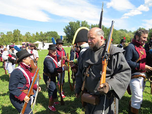 IX Festa Reviu els Setges Napole&ograve;nics de Girona. Finalitzaci&oacute; de la recreaci&oacute; a les Ribes del Ter