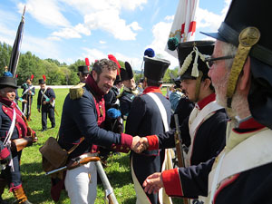 IX Festa Reviu els Setges Napole&ograve;nics de Girona. Finalitzaci&oacute; de la recreaci&oacute; a les Ribes del Ter