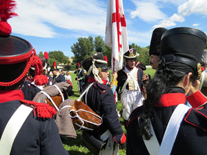IX Festa Reviu els Setges Napole&ograve;nics de Girona. Finalitzaci&oacute; de la recreaci&oacute; a les Ribes del Ter