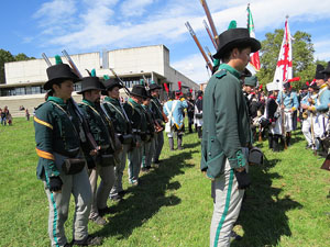 IX Festa Reviu els Setges Napole&ograve;nics de Girona. Finalitzaci&oacute; de la recreaci&oacute; a les Ribes del Ter