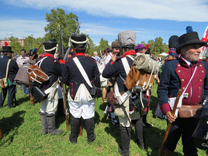 IX Festa Reviu els Setges Napole&ograve;nics de Girona. Finalitzaci&oacute; de la recreaci&oacute; a les Ribes del Ter
