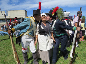 IX Festa Reviu els Setges Napole&ograve;nics de Girona. Finalitzaci&oacute; de la recreaci&oacute; a les Ribes del Ter