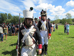 IX Festa Reviu els Setges Napole&ograve;nics de Girona. Finalitzaci&oacute; de la recreaci&oacute; a les Ribes del Ter