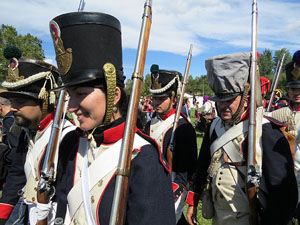 IX Festa Reviu els Setges Napole&ograve;nics de Girona. Finalitzaci&oacute; de la recreaci&oacute; a les Ribes del Ter