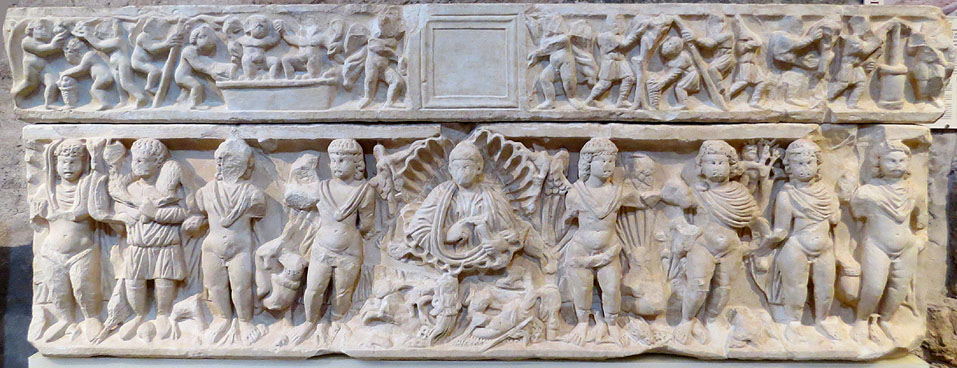 Sarcòfag de les Estacions, principi segle IV dC