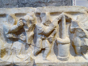 Sarcòfag de les Estacions, principi segle IV dC