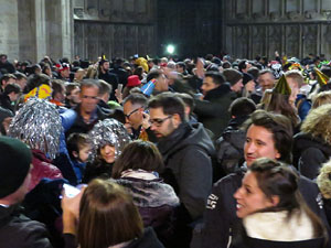 Nadal 2016. Campanades de Cap d'Any a la Catedral de Girona i actuaci&oacute; de Tapeo Sound System