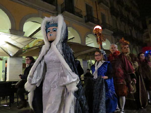 Nadal 2016. Cercavila de L'Esperit de Nadal amb motiu de la inauguració de la XVI Biennal del Pessebre Català