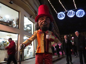 Nadal 2016. Cercavila de L'Esperit de Nadal amb motiu de la inauguració de la XVI Biennal del Pessebre Català