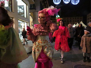 Nadal 2016. Cercavila de L'Esperit de Nadal amb motiu de la inauguració de la XVI Biennal del Pessebre Català