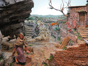 Nadal 2016. 70&egrave; aniversari de l'Associaci&oacute; de Pessebristes de Girona. Exposici&oacute; de pessebres al Museu d'Hist&ograve;ria de Girona