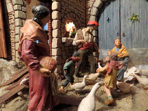 Nadal 2016. 70&egrave; aniversari de l'Associaci&oacute; de Pessebristes de Girona. Exposici&oacute; de pessebres al Museu d'Hist&ograve;ria de Girona