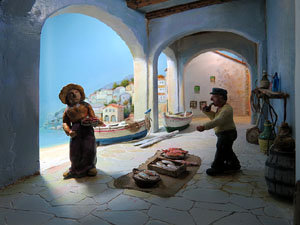 Nadal 2016. 70&egrave; aniversari de l'Associaci&oacute; de Pessebristes de Girona. Exposici&oacute; de pessebres al Museu d'Hist&ograve;ria de Girona