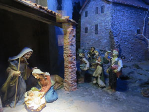 Nadal 2016. 70&egrave; aniversari de l'Associaci&oacute; de Pessebristes de Girona. Exposici&oacute; de pessebres al Museu d'Hist&ograve;ria de Girona