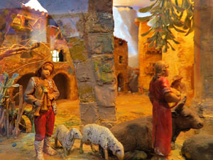 Nadal 2016. XVI Biennal del Pessebre Català. Exposició de diorames al claustre de la Diputació