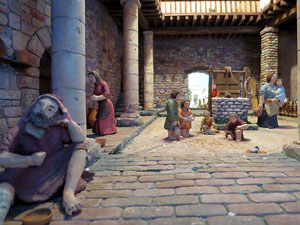 Nadal 2016. XVI Biennal del Pessebre Català. Exposició de diorames al claustre de la Diputació
