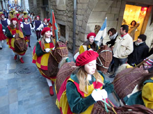 La Cavalcada de Reis 2017. La precavalcada des de la Mercè pels carrers de Girona