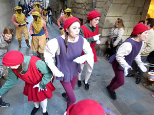 La Cavalcada de Reis 2017. La precavalcada des de la Mercè pels carrers de Girona