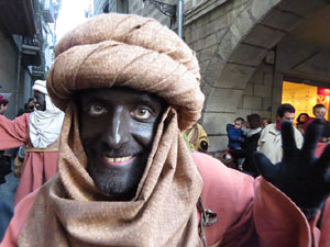 La Cavalcada de Reis 2017. La precavalcada des de la Mercè pels carrers de Girona