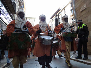 La Cavalcada de Reis 2017. La precavalcada des de la Mercè pels carrers de Girona