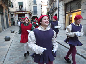 La Cavalcada de Reis 2017. La precavalcada des de la Mercè pels carrers de Girona