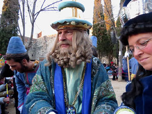 La Cavalcada de Reis 2017. El campament reial als Jardins de la Muralla