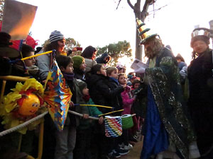 La Cavalcada de Reis 2017. El campament reial als Jardins de la Muralla