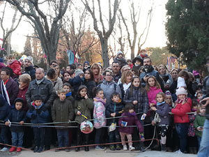 La Cavalcada de Reis 2017. El campament reial als Jardins de la Muralla