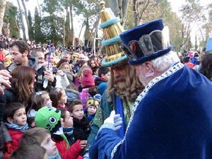 La Cavalcada de Reis 2017. El campament reial als Jardins de la Muralla