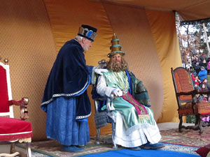 La Cavalcada de Reis 2017. El campament reial als Jardins de la Muralla