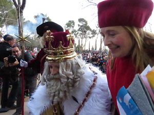 La Cavalcada de Reis 2017. El campament reial als Jardins de la Muralla