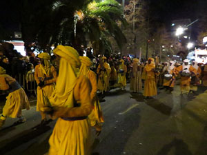 La Cavalcada de Reis 2017. Desfilada pels carrers de la ciutat, fins la plaça del Vi