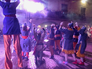 La Cavalcada de Reis 2017. Arribada a la plaça del Vi i rebuda de l'alcaldessa