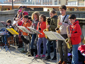Nadal 2016. Girona Christmas Swing a la Rambla de la Llibertat