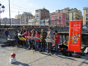 Nadal 2016. Girona Christmas Swing a la Rambla de la Llibertat